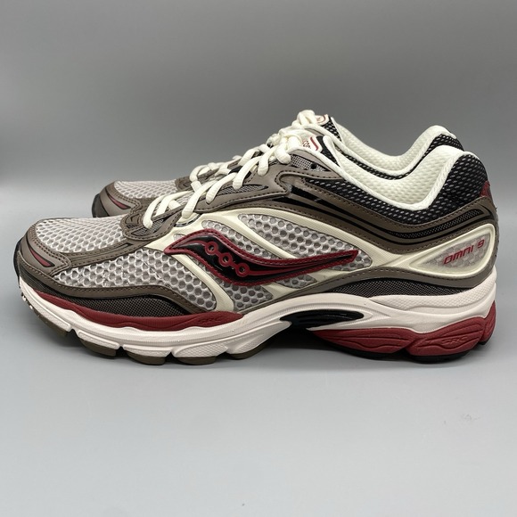 Saucony Shoes Mens US 11.5 Brown Red Progrid Omni 9 Sneakers S70739-6 main image 10